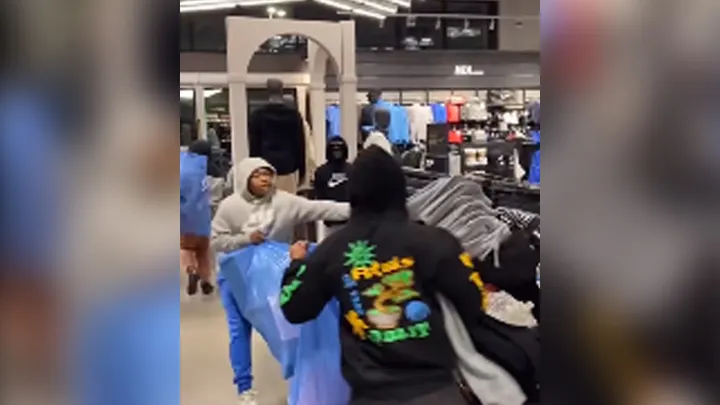 Ограбление в Nike