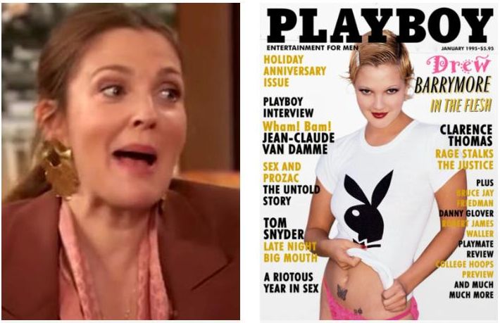 Дрю Бэрримор в Playboy