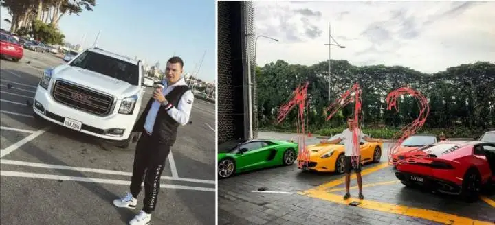 Бизнесмен на Rolls-Royce