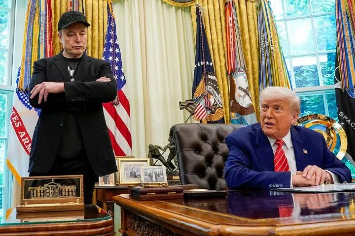 Маск и Трамп
