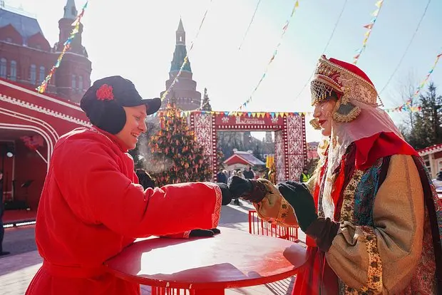 Зима в Москве