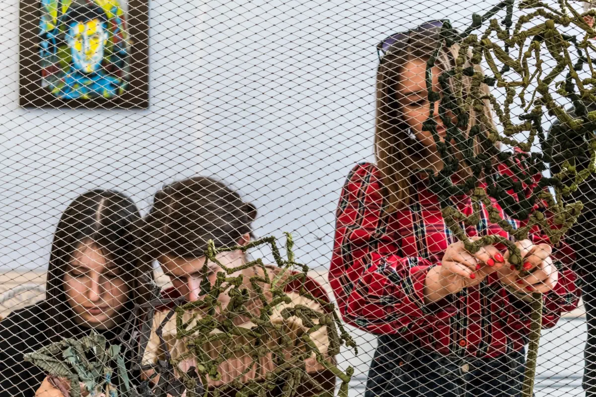 Волонтеры из Москвы
