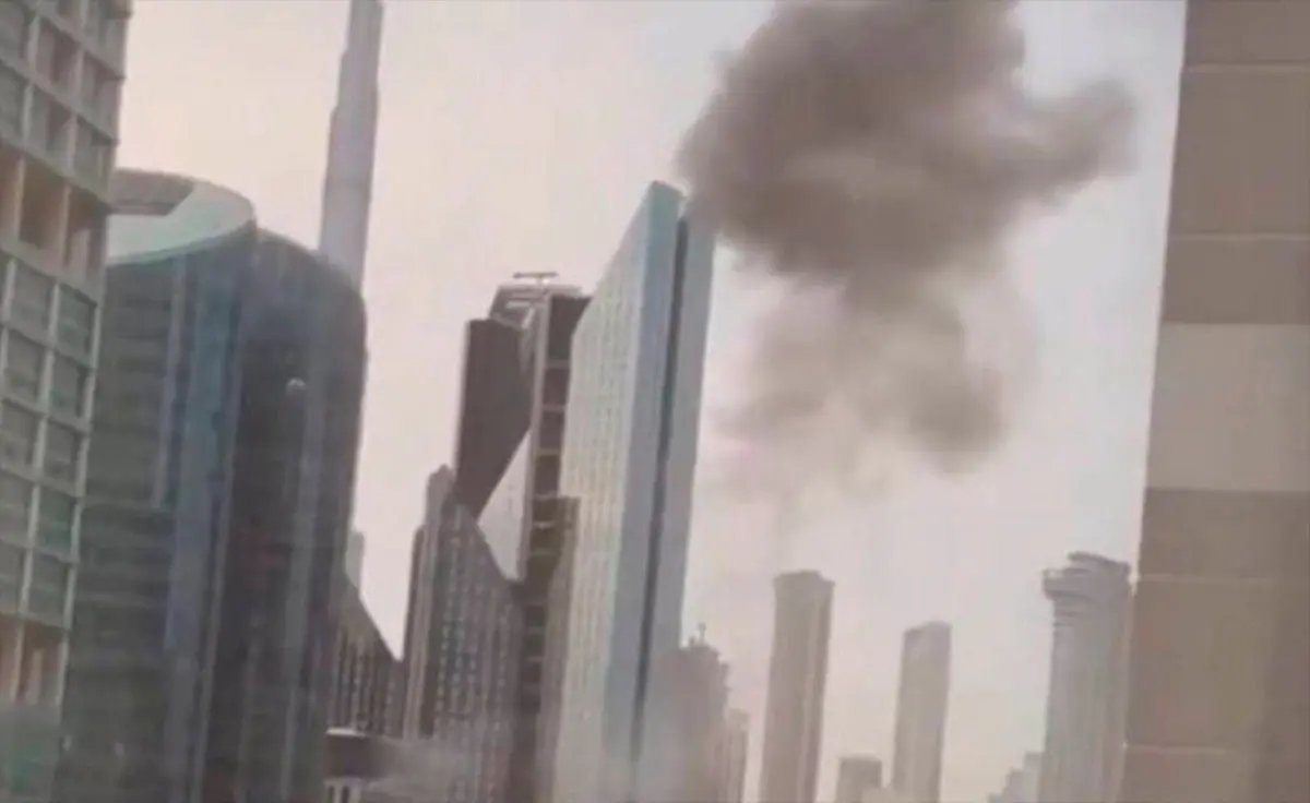 Взрывы в Дубае