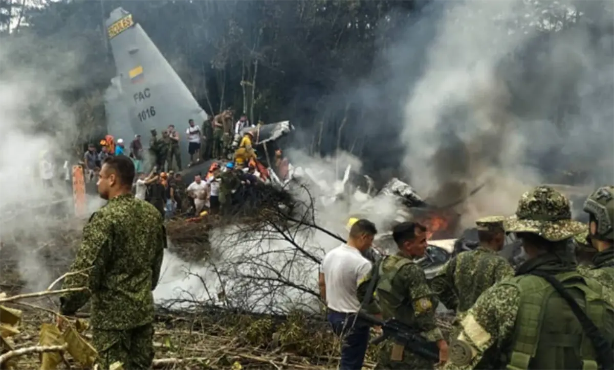 Разбился самолет