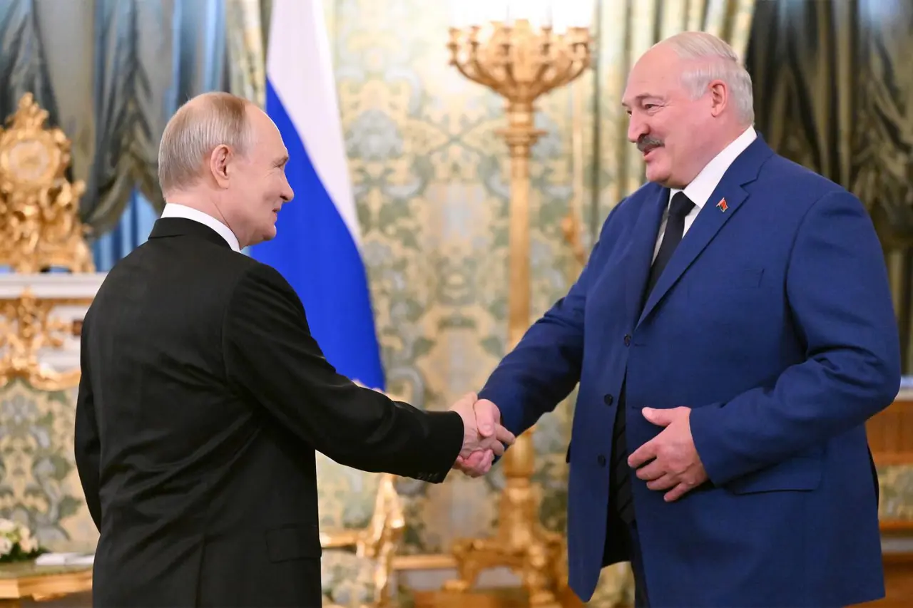 Путин и Лукашенко