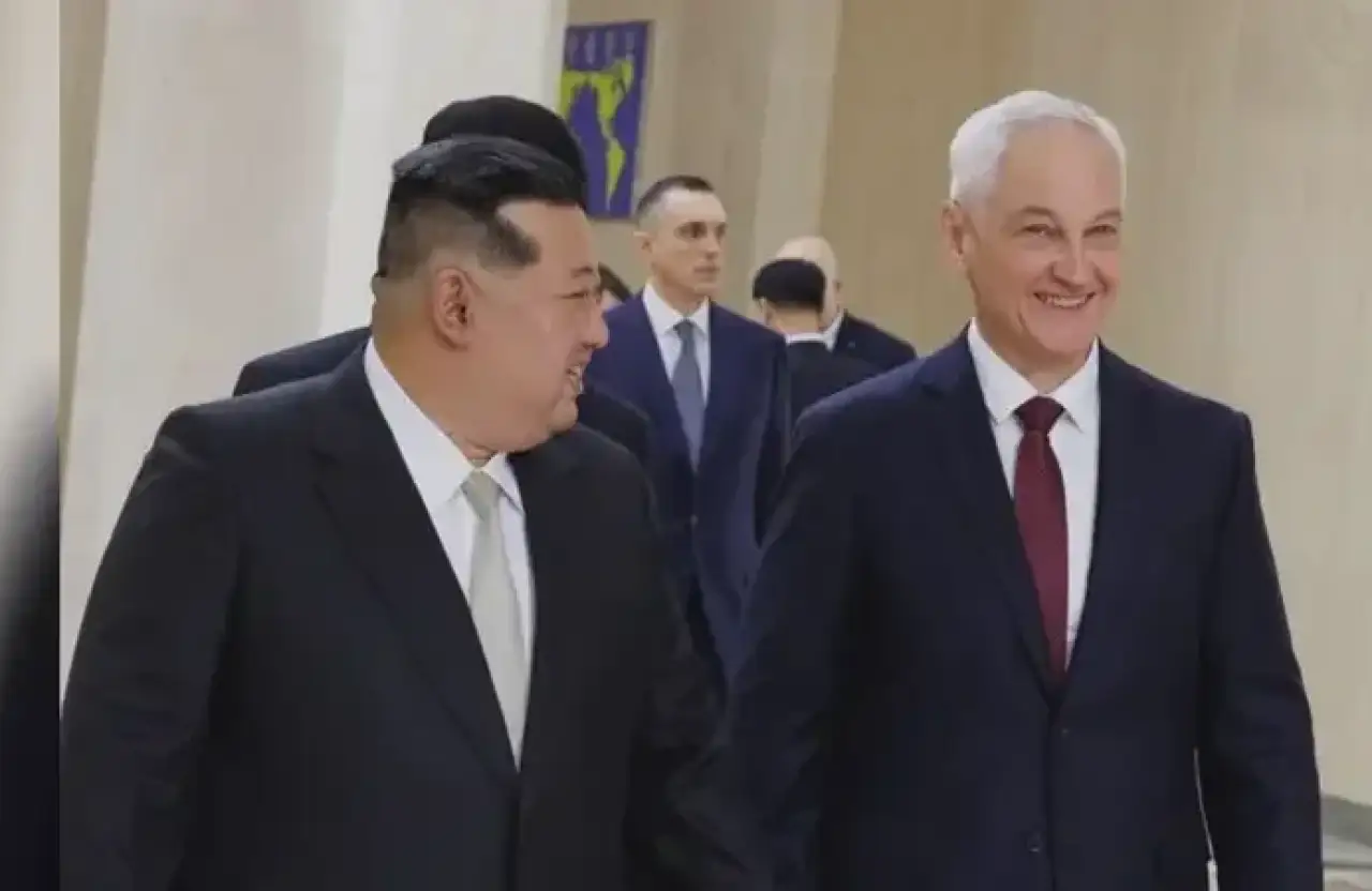 Белоусов в Пхеньяне