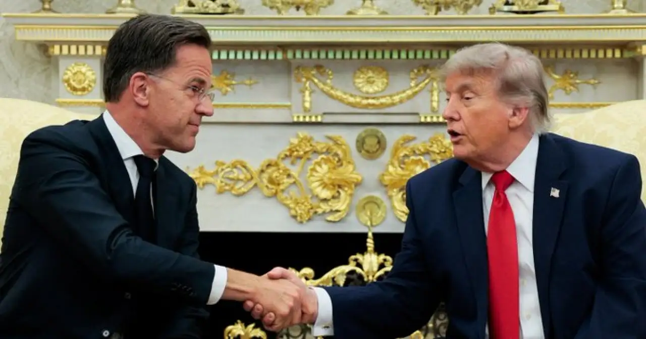 Встреча Рютте и Трампа