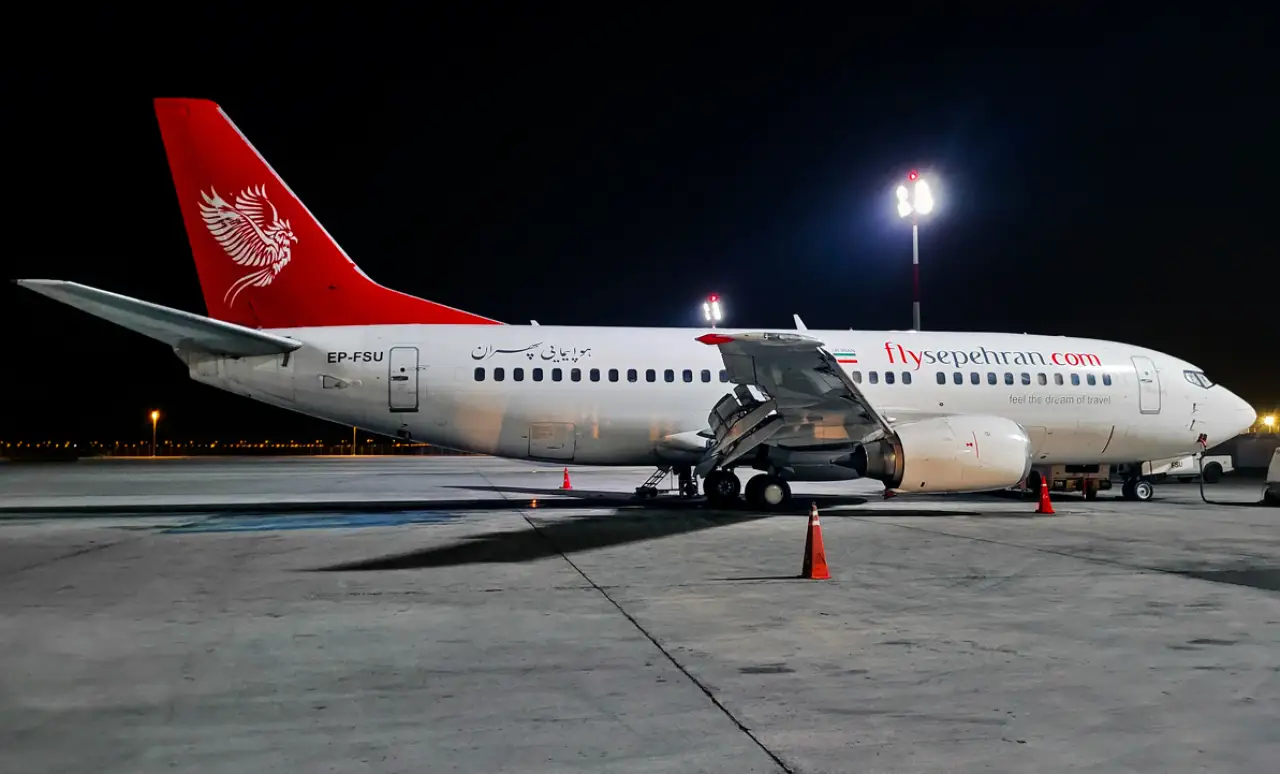 Салон Boeing 737