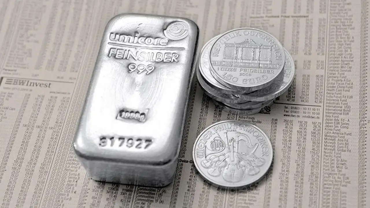 Серебро на 22 сентября