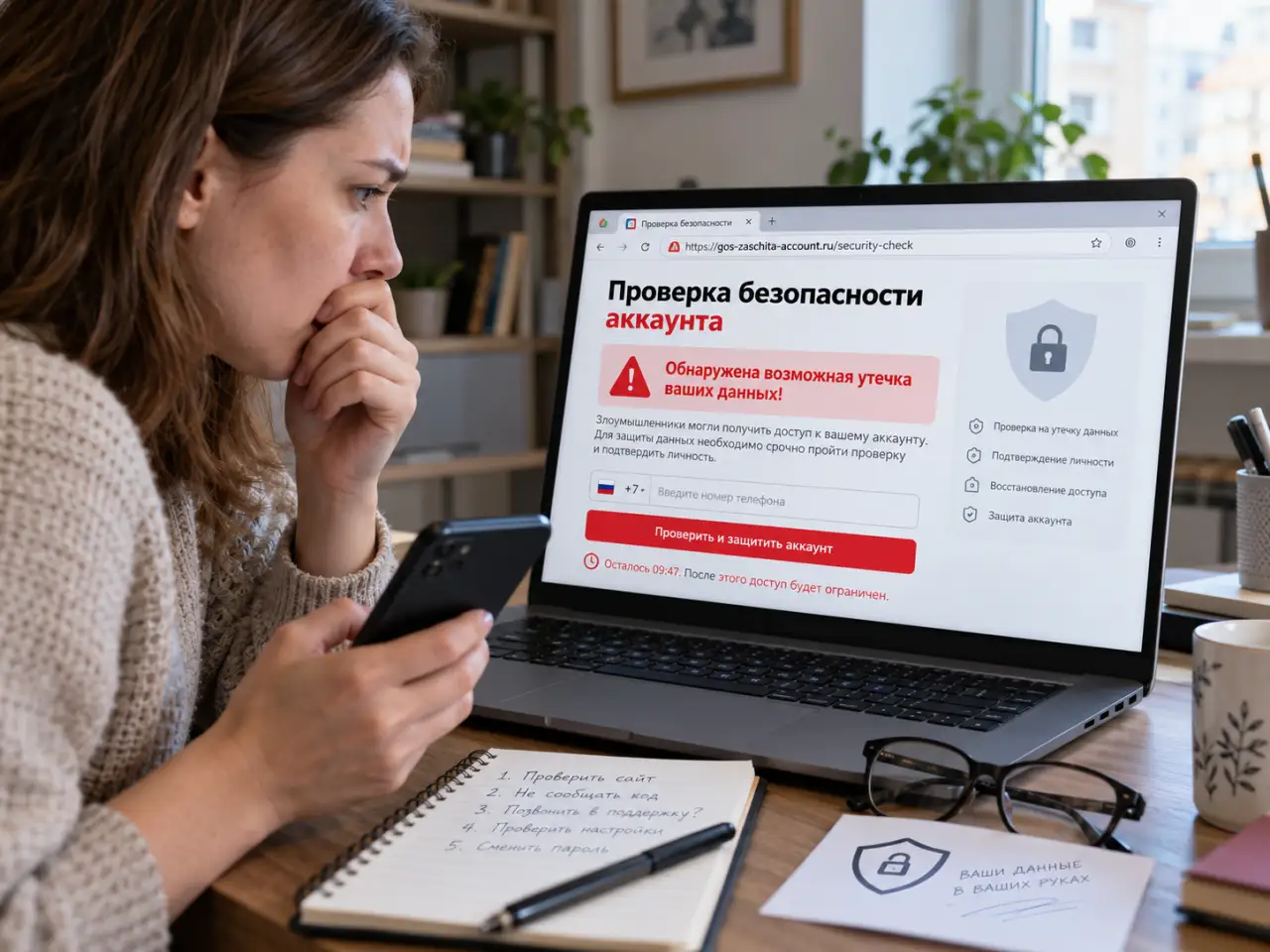 Взломали Госуслуги